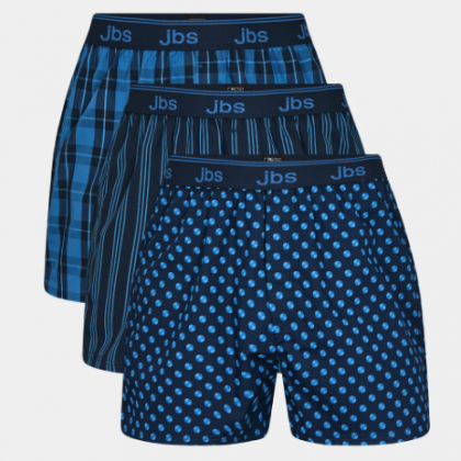 Jbs 3-pack Løse Boxershorts Økologisk Bomuld-large