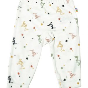 Joha Leggings - Bambus - Hvid m. Pelikaner