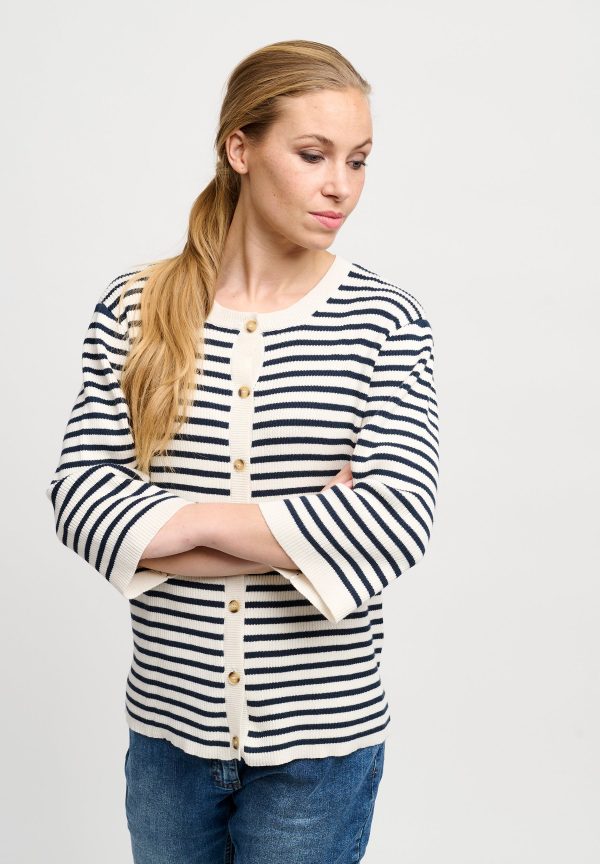 Johanne - Navy - Cardigan - M