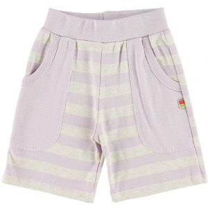 Katvig Shorts - Gråmeleret/Lavendel