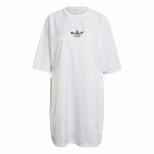 Kjole Adidas Originals Tee Hvid 34