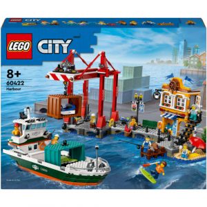 LEGO City Havnefront med fragtskib