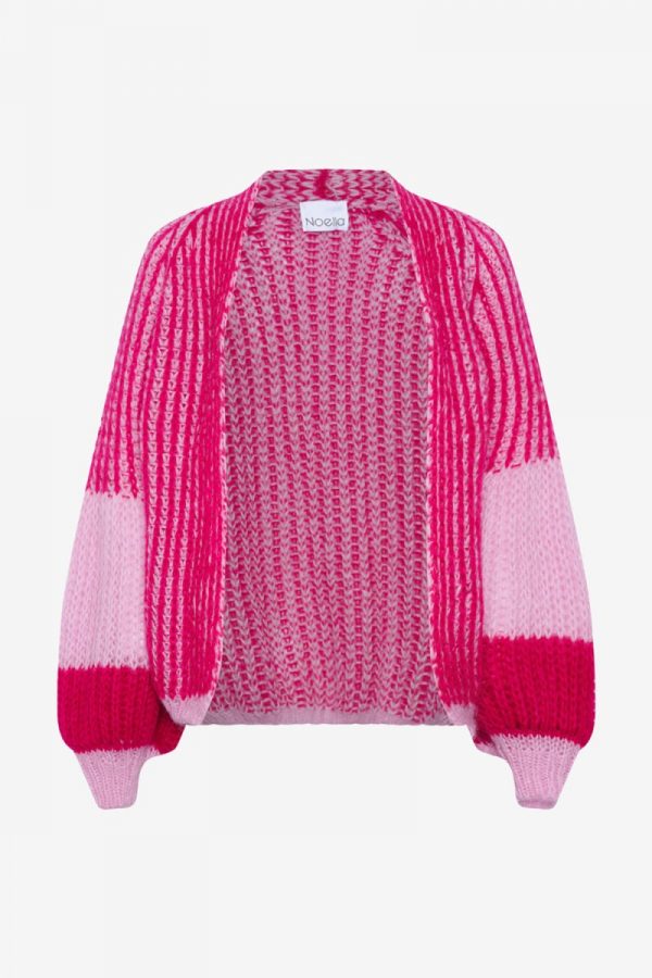 Liana Knit Cardigan Pink Bubblegum XS/S