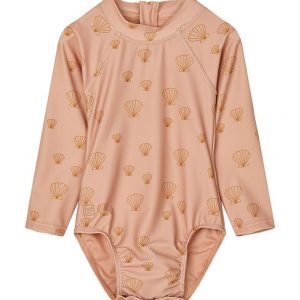 Liewood Badedragt - Baby - Maxime - UV40+ - Seashell/Pale Tuscan