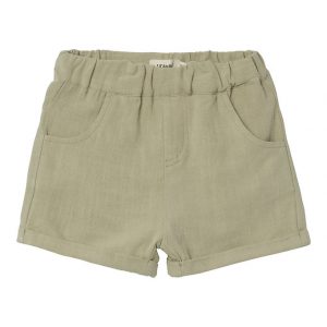 Lil' Atelier Shorts - Loose - NmmDolie - Moss Gray