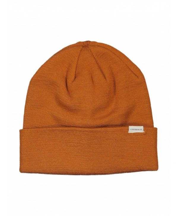 Lindbergh beanie i orange til herre