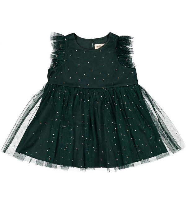 MarMar Kjole - Ballerina Dotty - Dinne - Dark Leaf