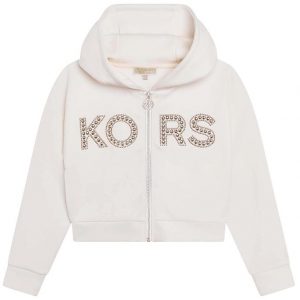 Michael Kors Cardigan - Cropped - Cream m. Nitter