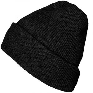 MP Denmark - Stockholm Beanie Hue - Dark Grey Melange - 55/57