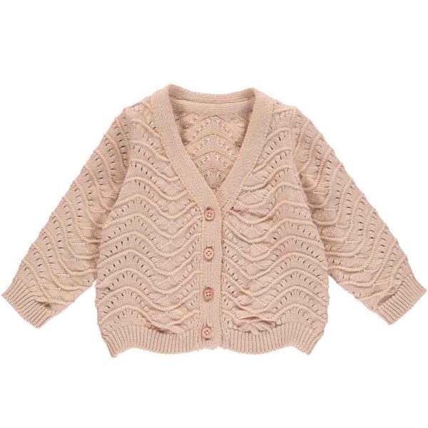 Müsli | Cardigan strikket, rosa