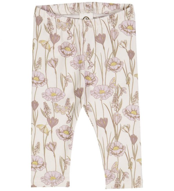 Müsli Leggings - Crocus - Balsam Crem/Orchid/Corn