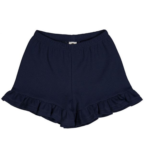 Müsli Shorts - Waffle Frill - Night Blue