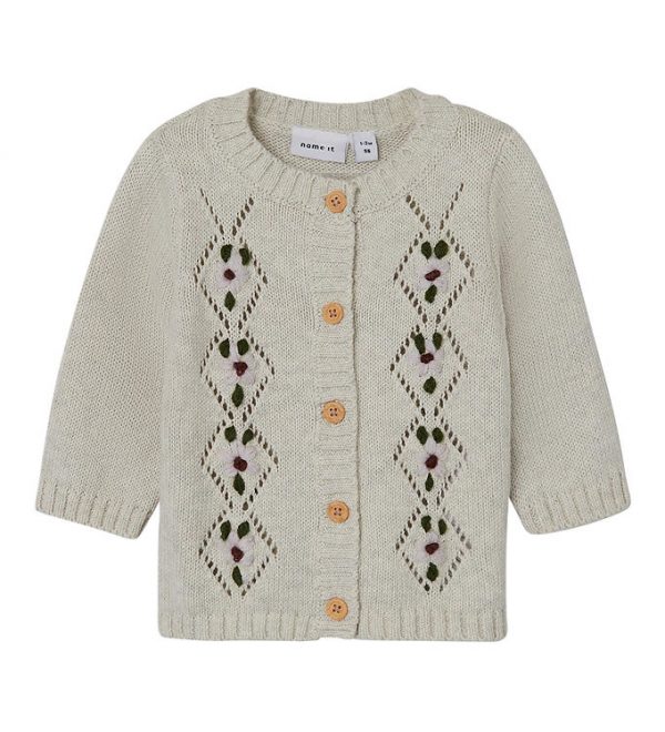 Name It Cardigan - Strik - NbfKihelle - Peyote Melange