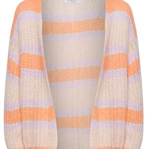 Noella Cardigan - Pacific - Apricot/Lavender Mix