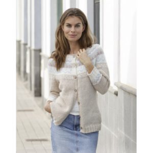 Nougat CardiganÂ by DROPS Design - Jakke Strikkeopskrift str. S - XXXL - Small