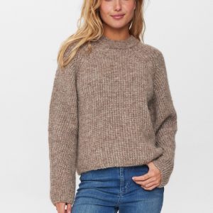 Nümph - Strik - Nuzindi Pullover - Fossil Melange