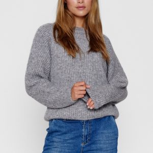 Nümph - Strik - Nuzindi Pullover - Storm Front Melange