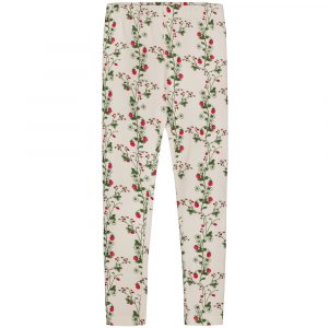 Organic Wild strawberry leggings (98-104 cm)