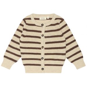 Petit Piao Cardigan - Strik - Off White/Brown Melange