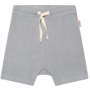 Petit Piao Shorts - Rib - Modal - Blue Mist