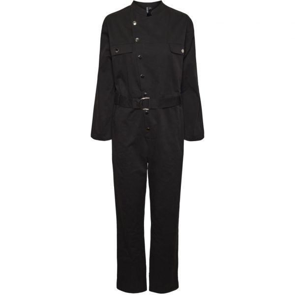 PIECES X DITTE ESTRUP X CILLE FJORD PCGRACE BOILERSUIT - Black