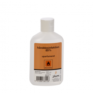 Plum Hånddesinfektion 85% Flydende 120 ml flaske RESTSALG