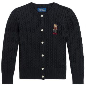 Polo Ralph Lauren Cardigan - Strik - Holiday - Sort