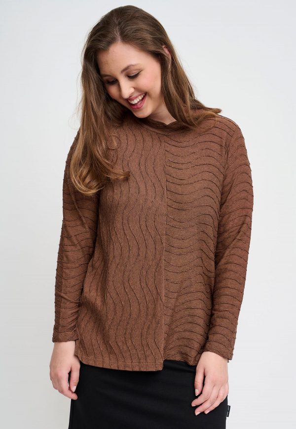 Pont Neuf - Bluse - Pncaia - Brown - Xs