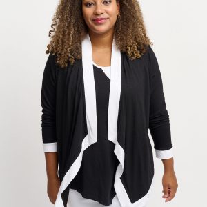 Pont Neuf - Cardigan - Pnarwen - Black - Xs/36-38