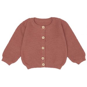 Popirol Cardigan - Pokiko - Muted Clay