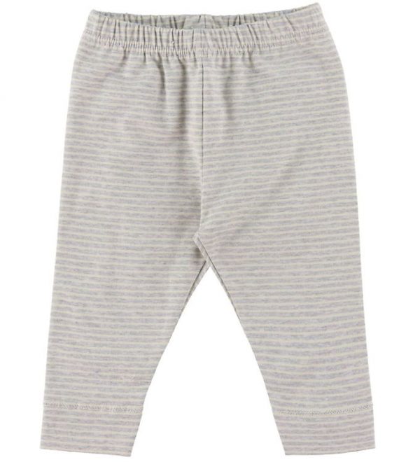 Popirol Leggings - Poclio - Striped Light Grey