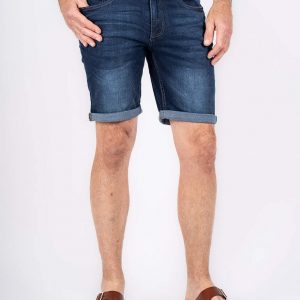 Pre End - Indie denim shorts i blå - Herre - 42