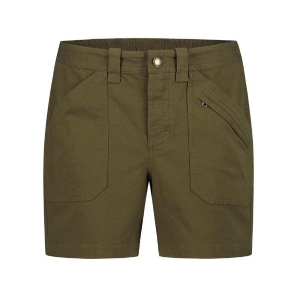 Royal Robbins Womens Half Dome Short (Grøn (DARK OLIVE) 40)