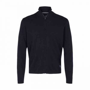 Signal Cardigan Tony Milano Zip Deep Marine