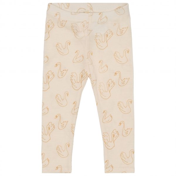 Soft Gallery Birch Paula Swan Uld Leggings - Str. 3 mdr