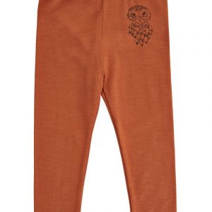 Soft Gallery - Paula New Owl Leggings - Bombay Brown - 68/6 mdr.