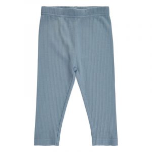 Soft Gallery - SGBaby Paula Wide Rib boys Leggings - Dusty Blue - 74/9 mdr.