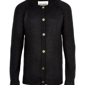 The New Cardigan - Sort m. Glimmer