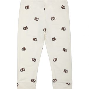 The New Siblings Leggings - TsnHimo - White Swan m. Kringler