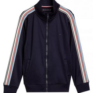 Tommy Hilfiger Cardigan- Desert Sky m. Logostribe