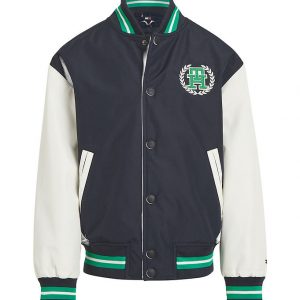 Tommy Hilfiger Jakke - Varsity Jacket - Desert Sky