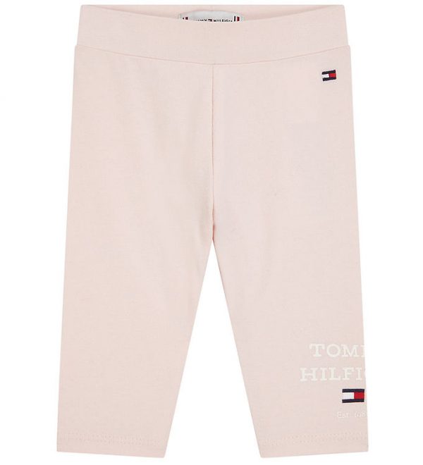 Tommy Hilfiger Leggings - Baby TH Logo - Whimsy Pink