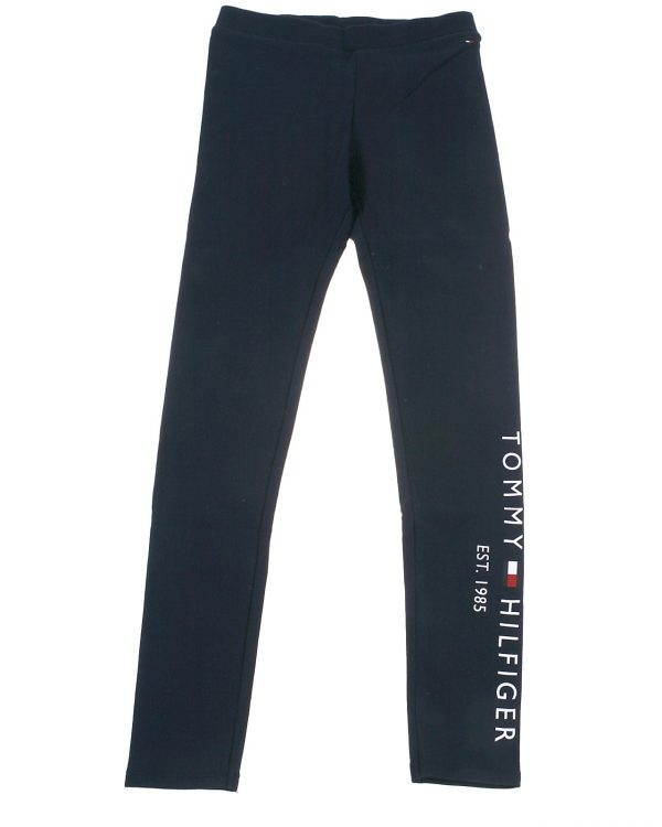 Tommy Hilfiger leggings, Essential, twilightnavy - 152 - 12år