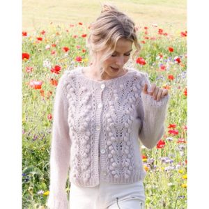 Tree of Life by DROPS Design - Cardigan Strikkeopskrift str. S - XXXL - Small