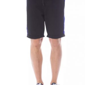 Verri Sleek Black Summer Shorts