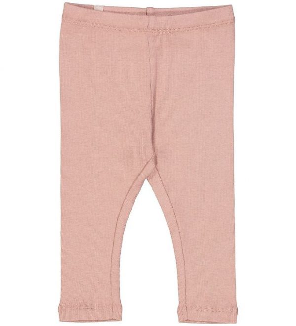 Wheat Leggings - Rib - Rose Dawn