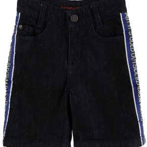 Zadig & Voltaire Shorts - Mørk Denim m. Tekst