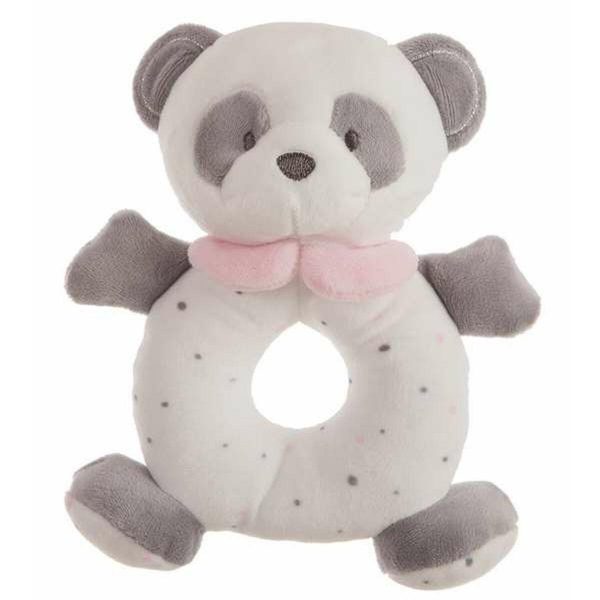 Bamse rangle Pandabjørn Pink 20 cm