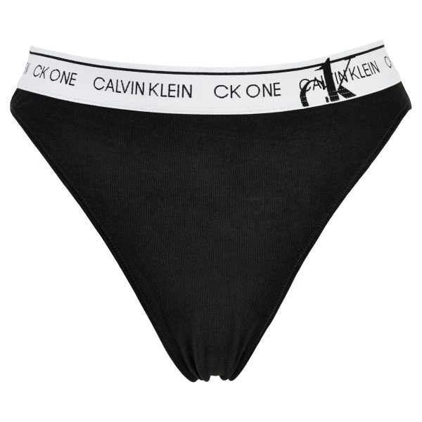 Calvin Klein Lingeri High Leg tanga trusse, sort, Størrelse: XS, Dame