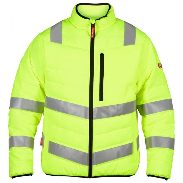 Fe-engel Safety Quiltet Jakke - Gul-2xl